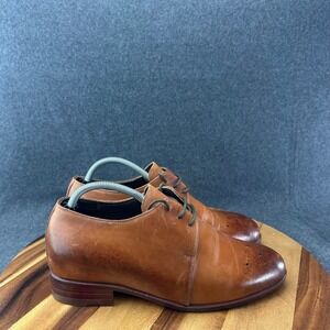 Dons Footwear Custom Dress Shoes Elevator Men's Brown Size 11